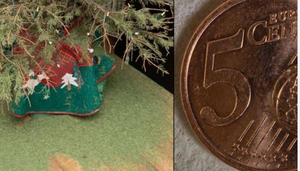 Weihnachtsbaum nadelt: Warum eine 5-Cent-Münze helfen kann